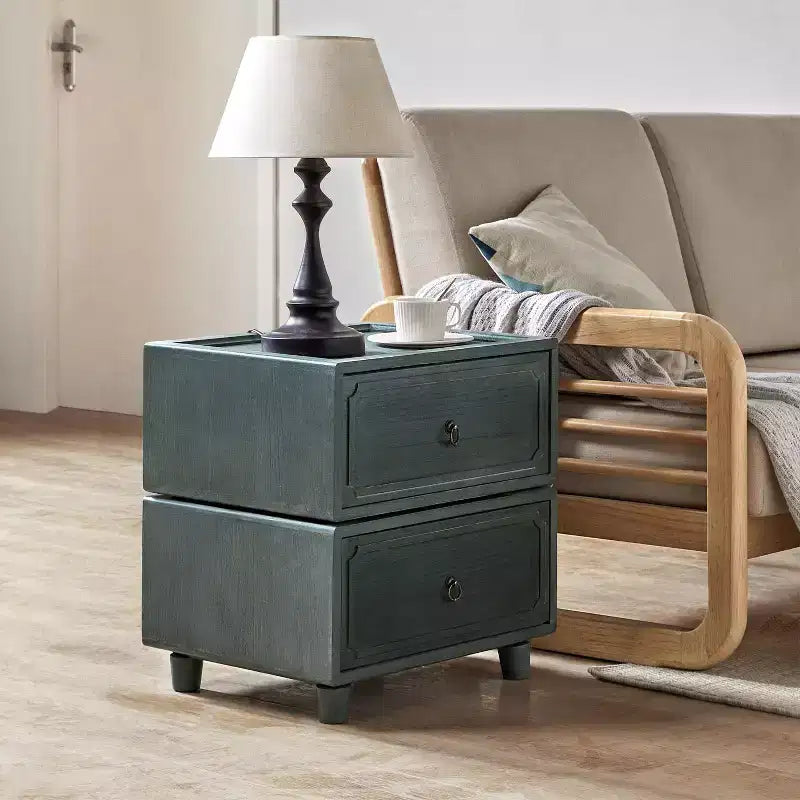Oddone 2 - Table de chevet à tiroir au design modulaire | ART OF LIVING DESIGNS
