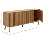 Meuble TV Helena avec 4 Portes et 4 Étagères - MED9641 - Safavieh