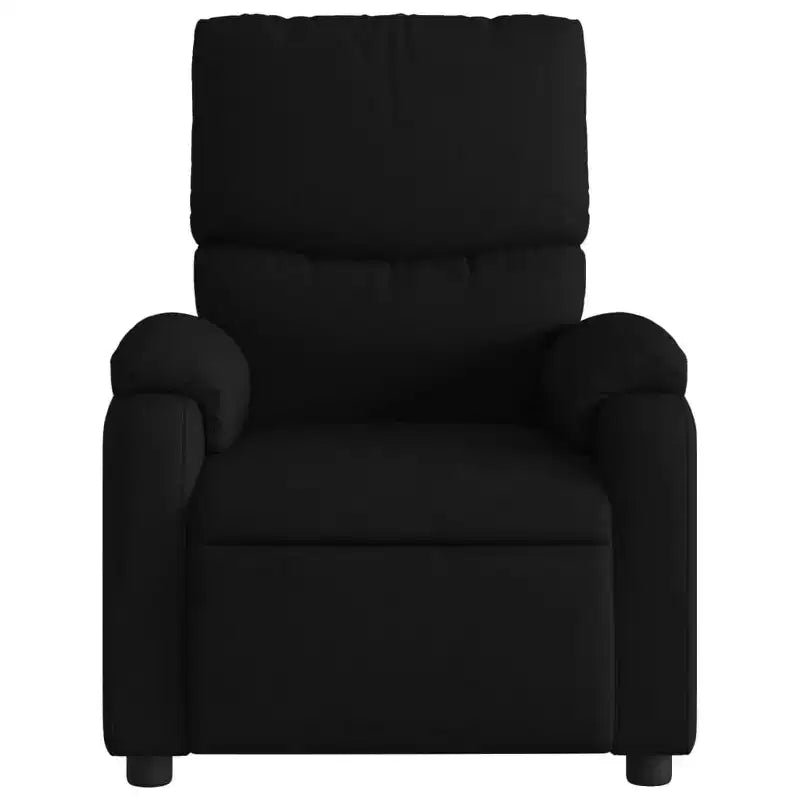 vidaXL Fauteuil de massage inclinable Similicuir noir, métal, contreplaqué, individuel