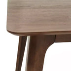 Ensemble de salle à manger Merax 5 pièces de style moderne du milieu du siècle avec 4 chaises rembourrées