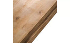 TUYOHW Table basse moderne en bois avec plateau flottant, table de salon rectangulaire élégante, table de canapé industrielle