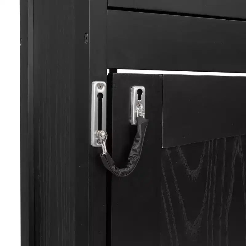 Lit escamotable pleine grandeur Whisen avec armoires de rangement