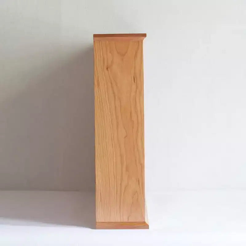 Meuble de Rangement Vintage en Merisier Massif, Étagères de Comptoir de Cuisine avec Casiers Arches pour Épices ou Tasses à Thé - Panipeachy