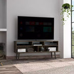 Meuble TV Santa Fe pour téléviseurs jusqu'à 55" Noyer - Boahaus
