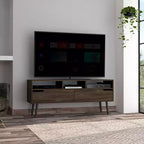 Meuble TV Santa Fe pour téléviseurs jusqu'à 55" Noyer - Boahaus