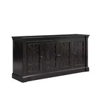 Meuble TV traditionnel Kingston 70" : Style Manoir Anglais, Aucun assemblage requis - Martin Furniture