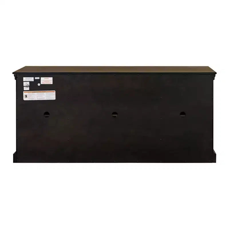 Meuble TV traditionnel Kingston 70" : Style Manoir Anglais, Aucun assemblage requis - Martin Furniture