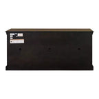 Meuble TV traditionnel Kingston 70" : Style Manoir Anglais, Aucun assemblage requis - Martin Furniture
