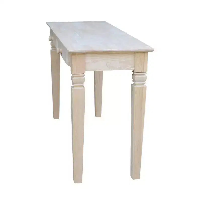 Table Console Java avec 2 Tiroirs Non Finie - International Concepts