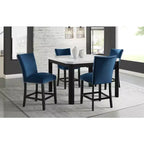 Lot de 2 tabourets de bar hauteur comptoir en velours Céline - Picket House Furnishings