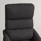 Fauteuil inclinable releveur électrique HOMCOM pour personnes âgées avec télécommande, revêtement en tissu de lin