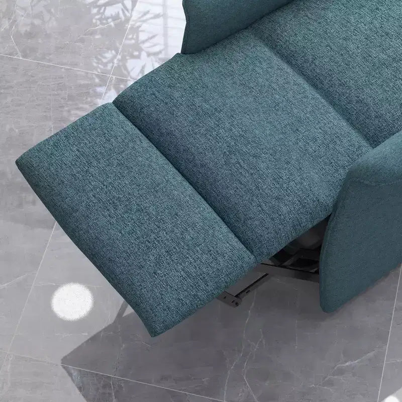 Fauteuil inclinable releveur électrique HOMCOM pour personnes âgées avec télécommande, revêtement en tissu de lin