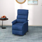 Fauteuil inclinable releveur électrique HOMCOM pour personnes âgées avec télécommande, revêtement en tissu de lin